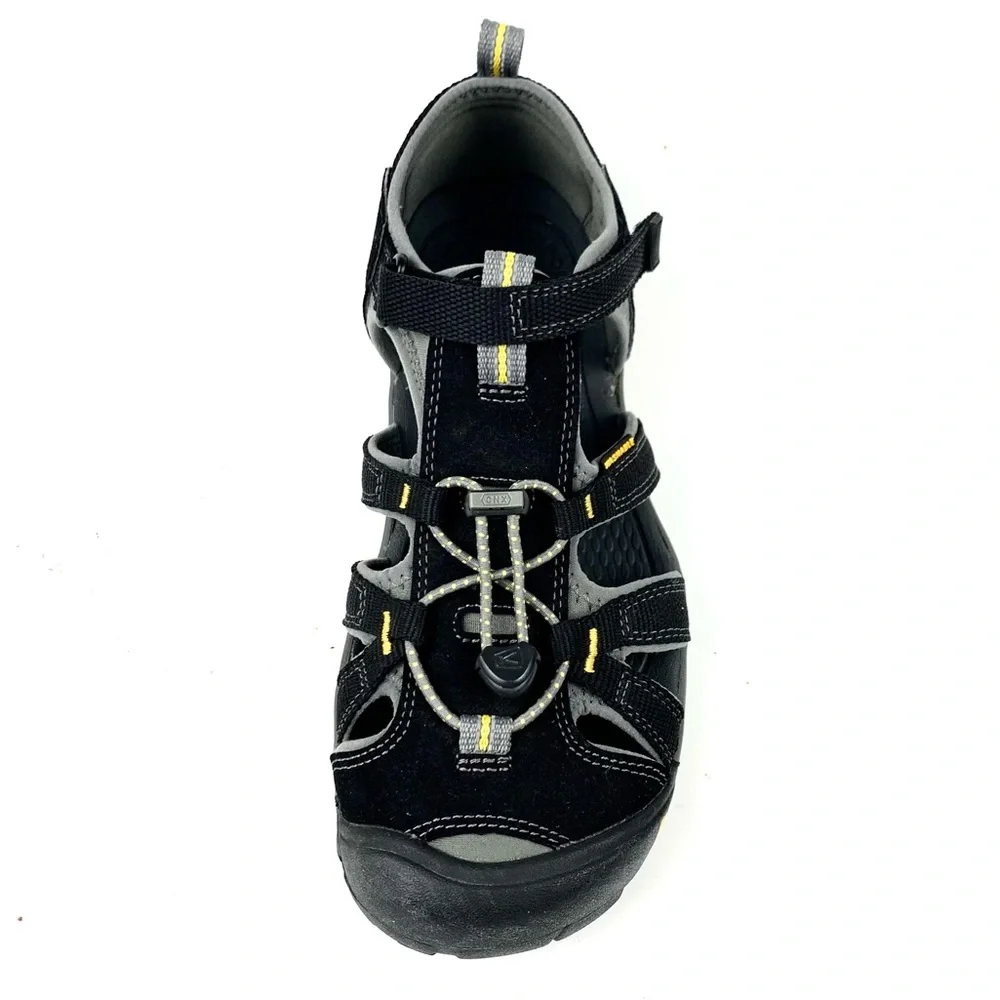 Keen Mens Seacamp2 Black Water Sandals Sz 7 (39)